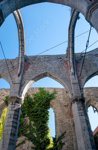 St Katarina church is the first Fransiscan monestary in Sweden,
it was built around the year 1235, its laying in the heart of the old town of Visby on island of Gotland in Sweden