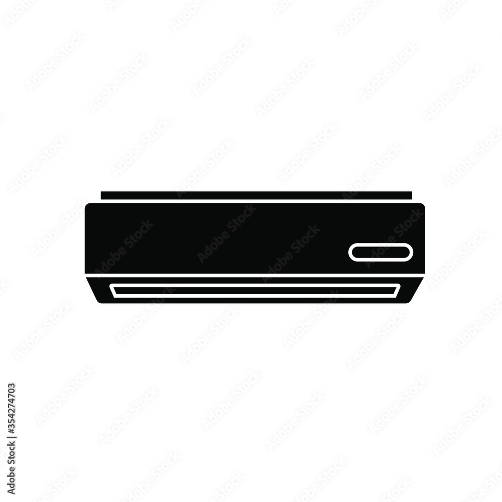 Air conditioner icon template Air conditioner icon template