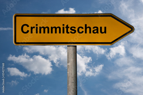 Wegweiser Crimmitschau photo