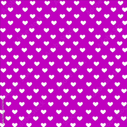 Vector background with hearts. Purple background to decorate the maiden party. Paper design for a little boy. Bright blue abstract pattern for inviting kids.