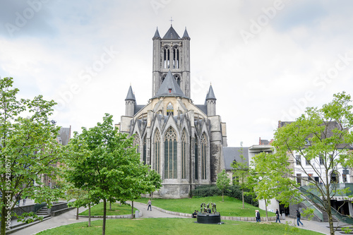 Church of St. Nicholas in Ghent, Belgium