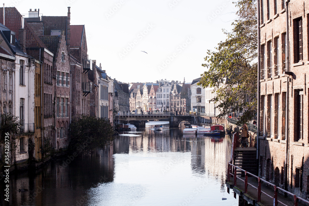 Canal de Brujas Bélgica