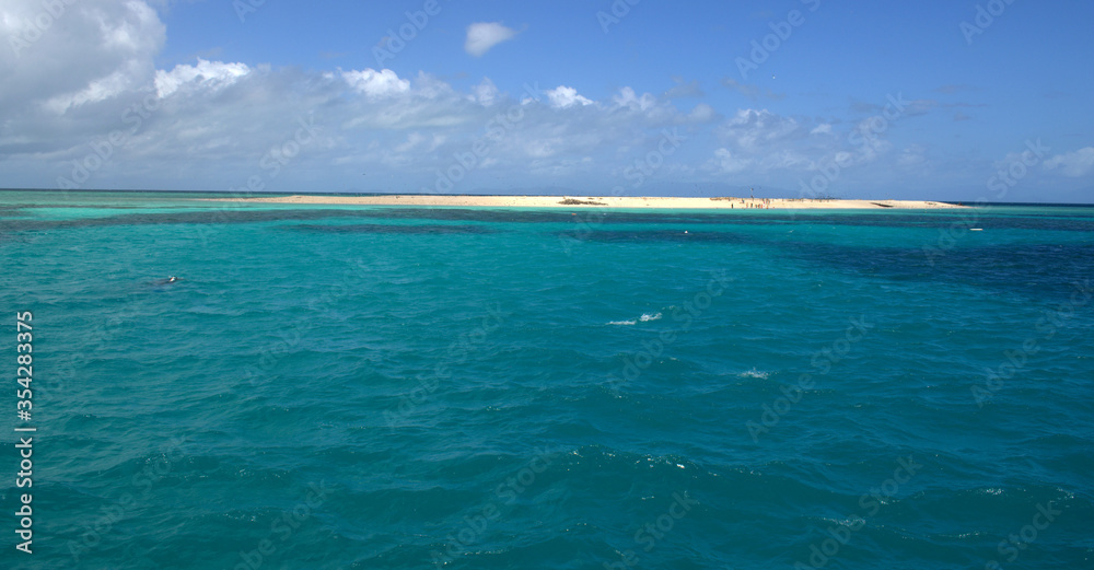 Amazing little island in the Great Barrier Reef, Australia