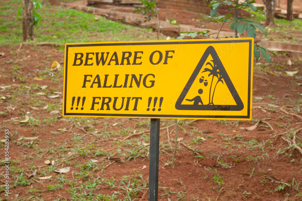 Warning sign 
