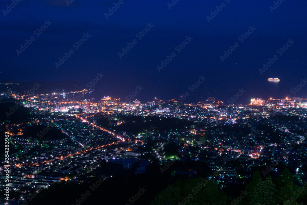 Fototapeta premium 天狗山からの夜景