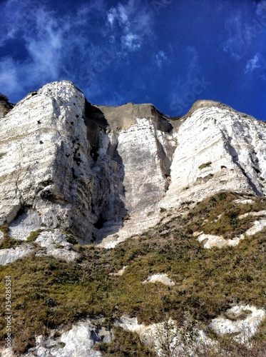 White cliffs of Dover, England