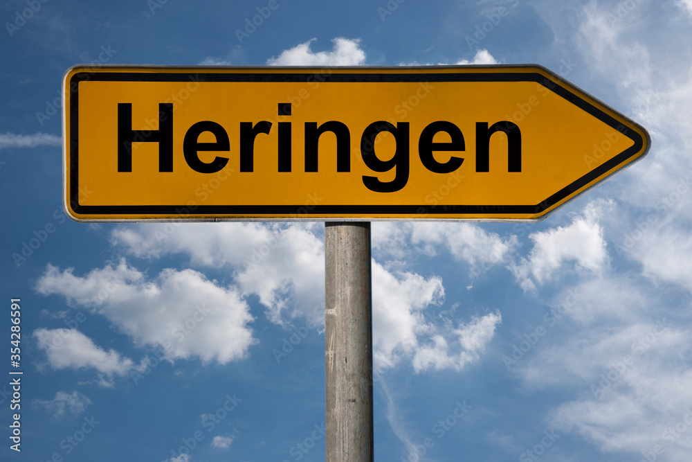 Wegweiser Heringen