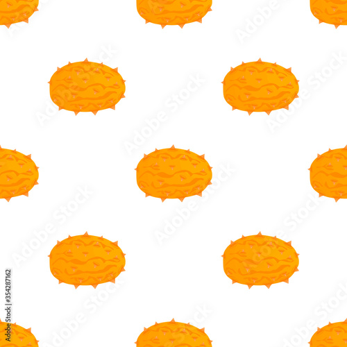 Illustration on theme big colored seamless kiwano