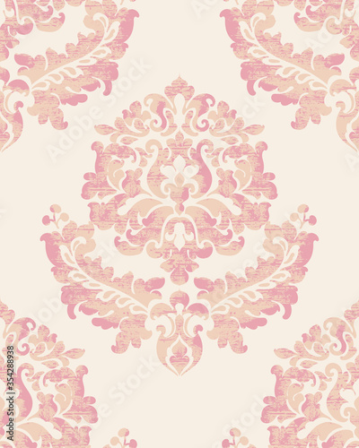 Royal decor. Luxury vintage ornament pattern. Baroque design