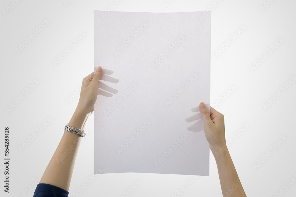 Holding A3 Paper Photos and Images