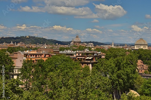 View from Giardino degli Aranci in Rome