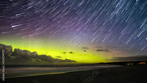 Schilderij op canvas Aurora Australis