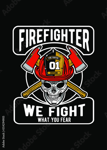 skull firefighter
