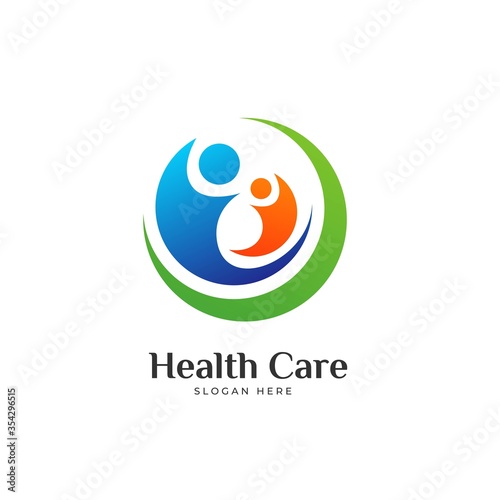 Medical Health care Logo Design Vector Template