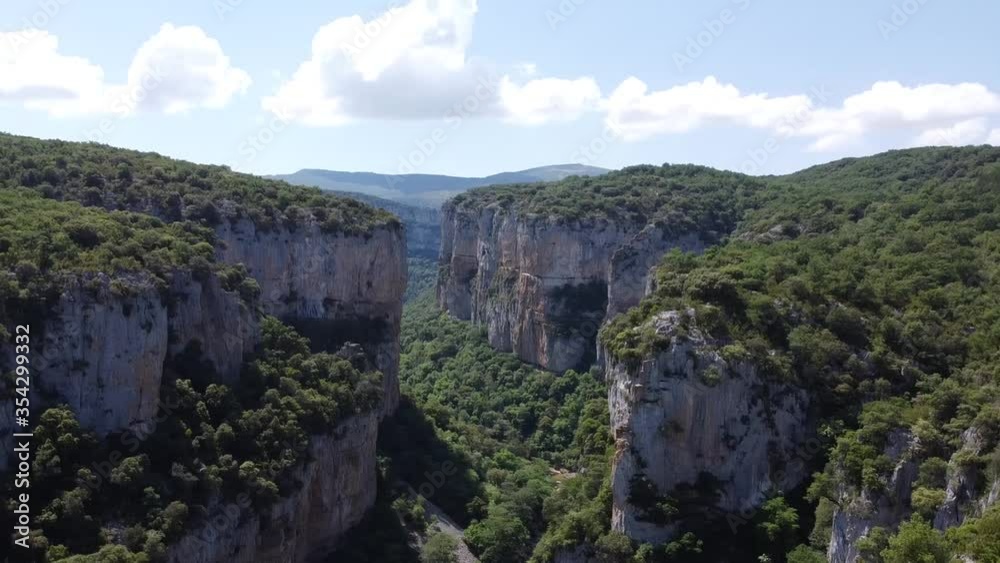 Summer colors, Foz de Arbayun, Salazar river, Navarra, Spain, Europe. Summer colors, Foz de Arbayun, Salazar river, Navarra, Spain, Europe.