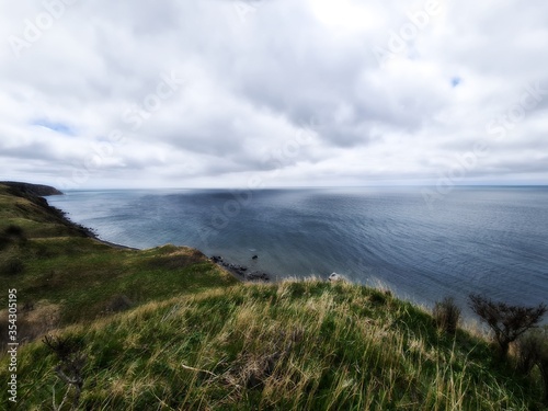 view of the coast in a barely noticeable movement