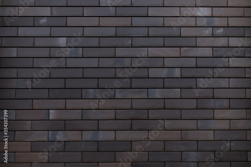 texture black brown brick wall