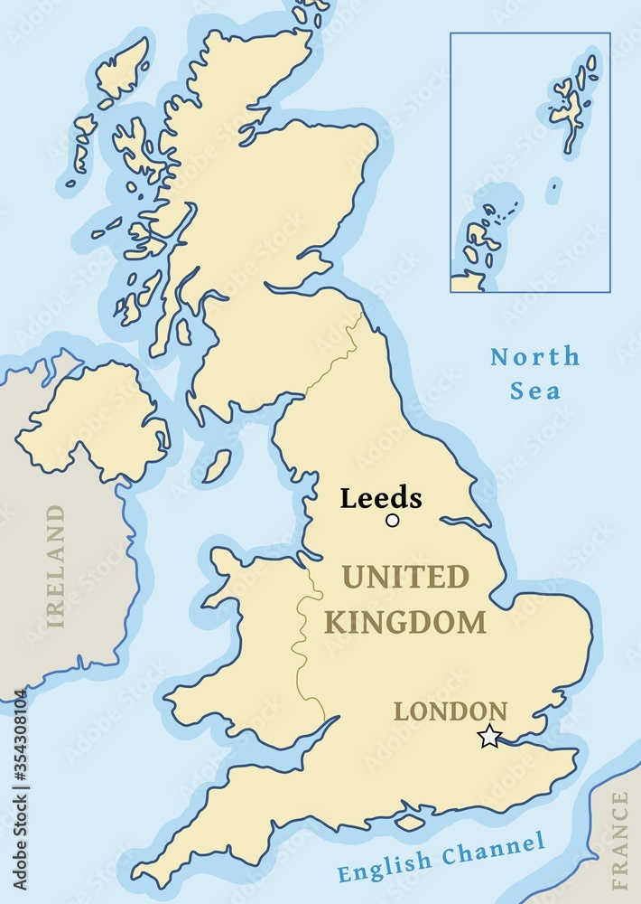 Leeds locate map