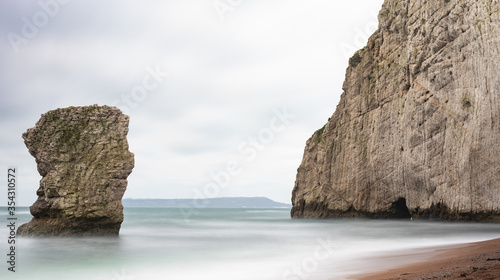 rocks in the sea durdle door