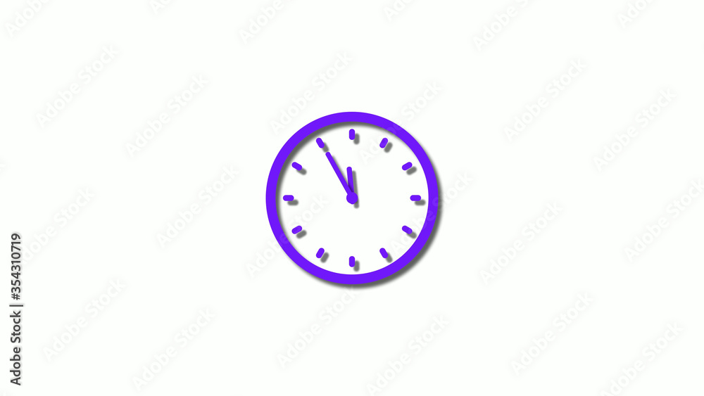 New purple color 3d clock icon on white background,clock images New purple color 3d clock icon on white background,clock images