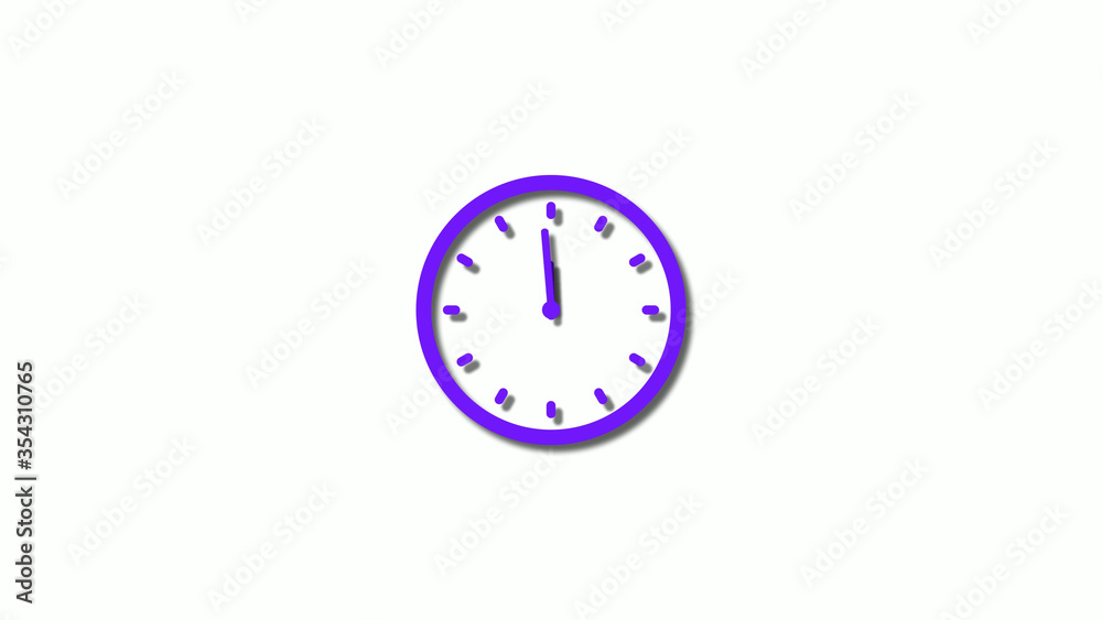 New purple color 3d clock icon on white background,clock images New purple color 3d clock icon on white background,clock images
