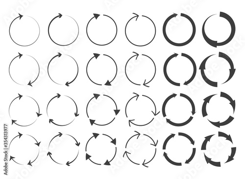 Repeat circle arrows right