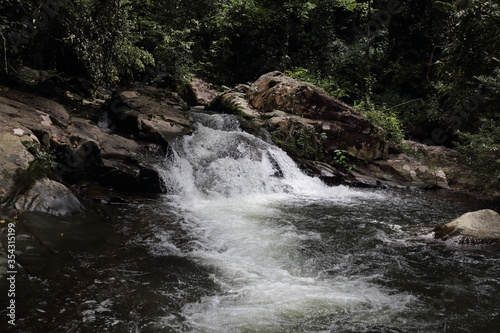 Khao Soi Dao waterfall in Chanthaburi  Thailand 