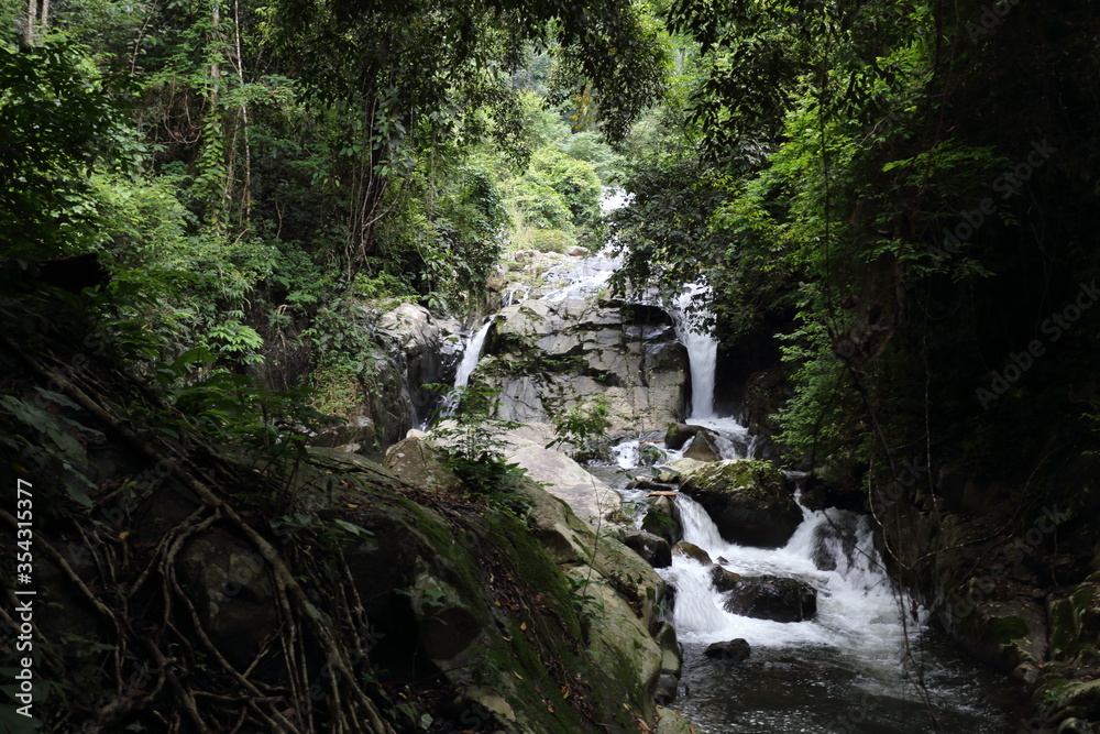 Khao Soi Dao waterfall in Chanthaburi, Thailand Khao Soi Dao waterfall in Chanthaburi, Thailand