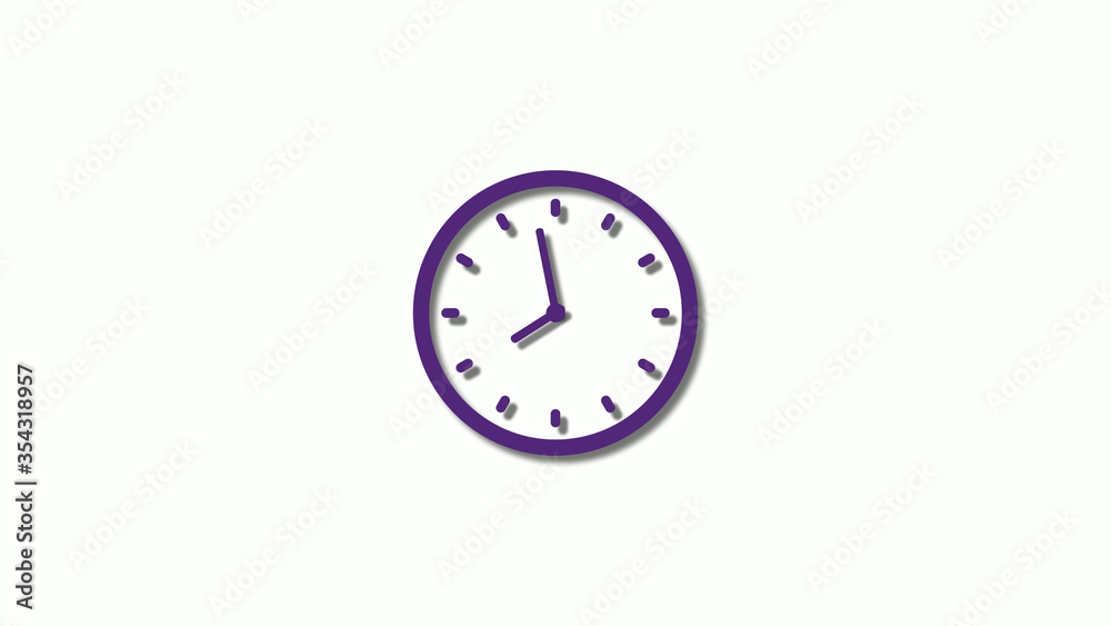 New purple dark 3d clock icon,Amazing clock animation icon,counting down clock icon New purple dark 3d clock icon,Amazing clock animation icon,counting down clock icon