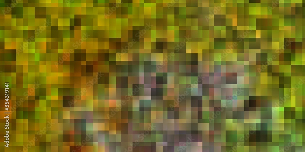 Light Green, Yellow vector layout with lines, rectangles. Light Green, Yellow vector layout with lines, rectangles.