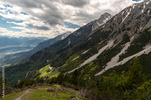 high mountain landscape Karwendel