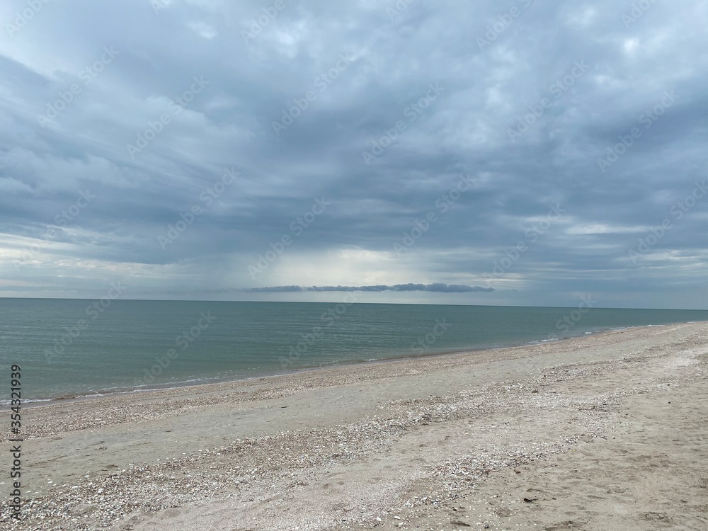 beach and sea