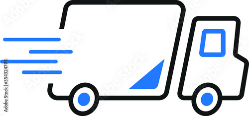 fast delivery icon