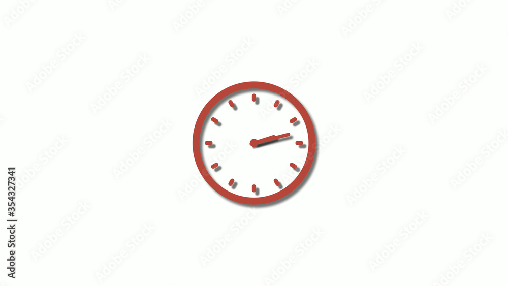 New red dark 3d clock icon,counting down clock icon,12 clock icon New red dark 3d clock icon,counting down clock icon,12 clock icon