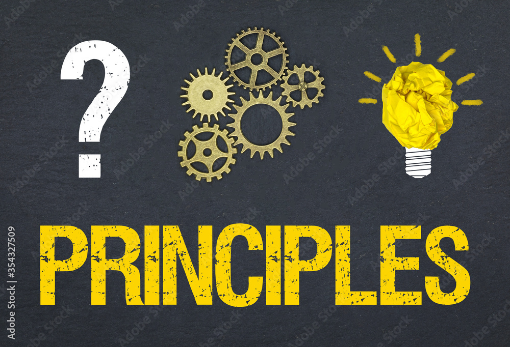 Obraz premium Principles 