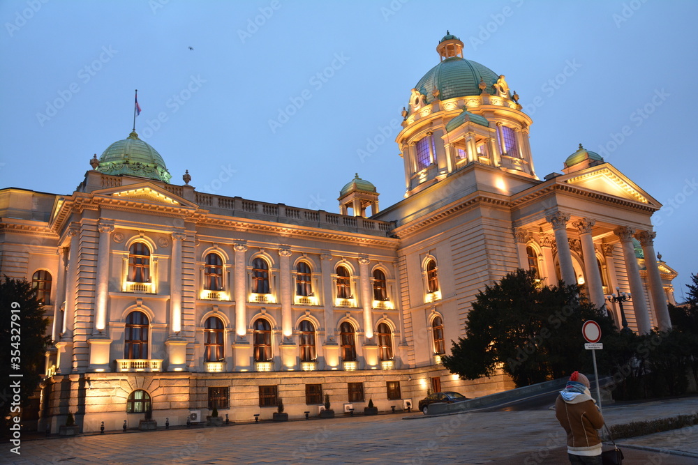 Assemblée nationale  Belgrade Serbie