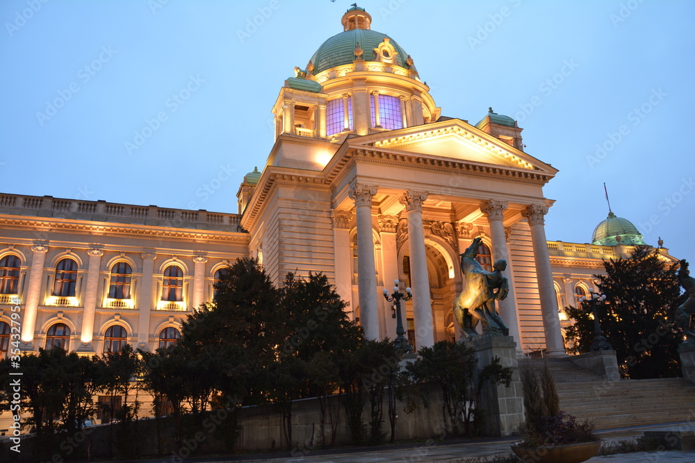 Assemblée nationale  Belgrade Serbie