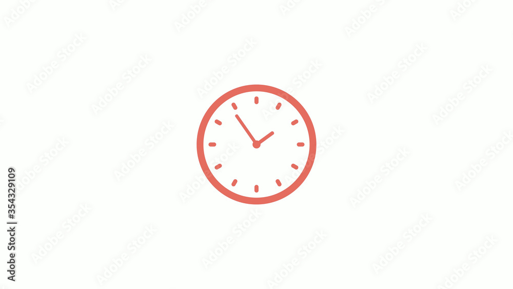 Amazing red light counting down clock icon,all time clock icon,red clock Amazing red light counting down clock icon,all time clock icon,red clock