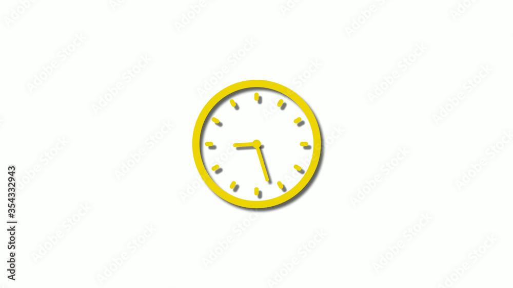 3d yellow color clock icon,watch icons,counting down clock icon 3d yellow color clock icon,watch icons,counting down clock icon