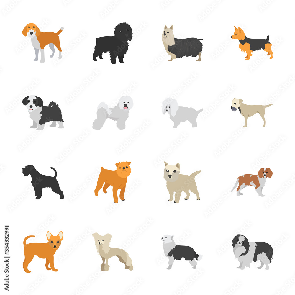 Dog Breeds Icons
Dog Breeds Icons