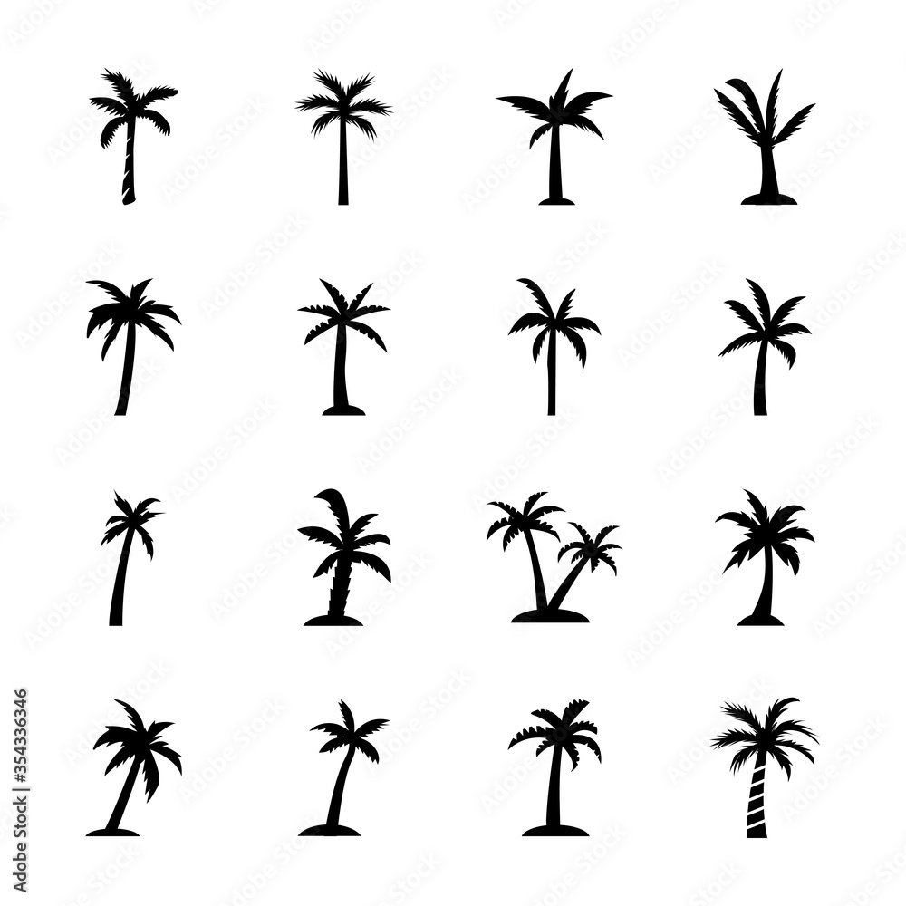 The palm icons The palm icons