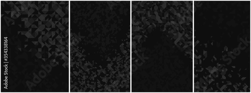 Abstract mosaic vector back...