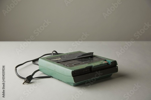 old tape recorder