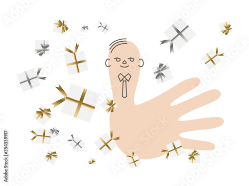 祝・父の日／お父さん指