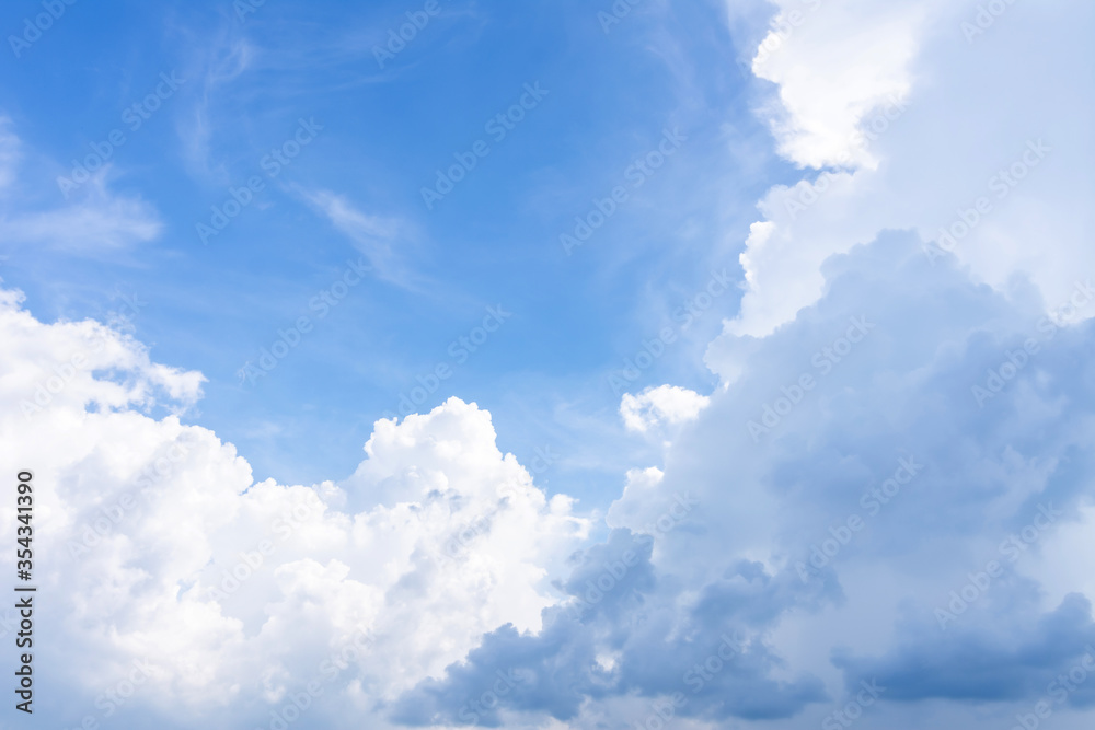 Blue sky with clouds background. Blue sky with clouds background.