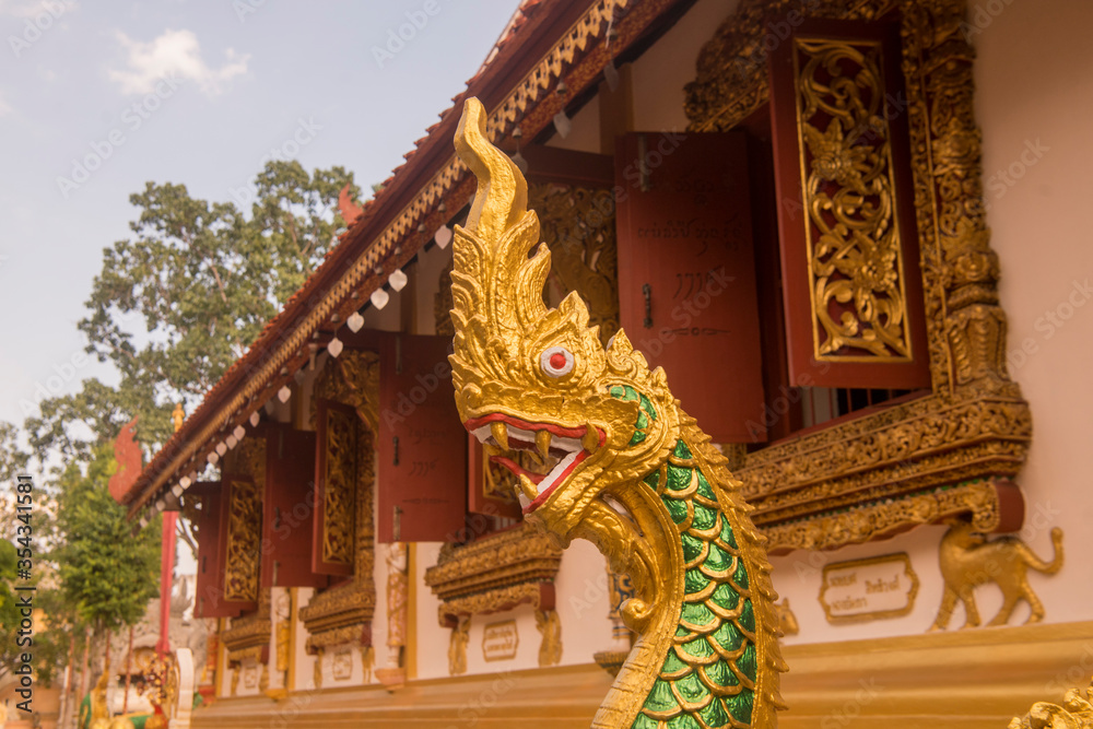 THAILAND CHIANG RAI WAT PHRA SINGH TEMPLE