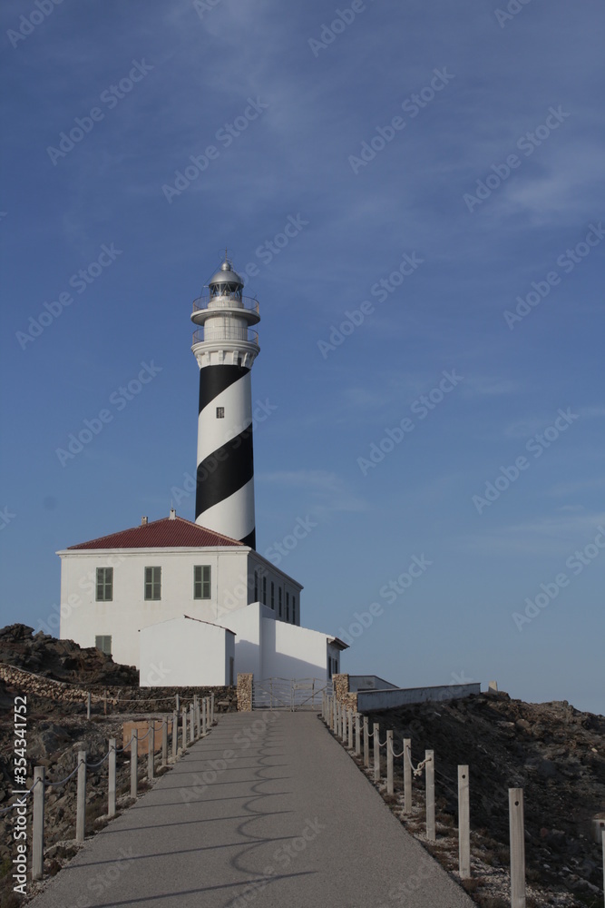 Favartix Lighthouse in Menorca