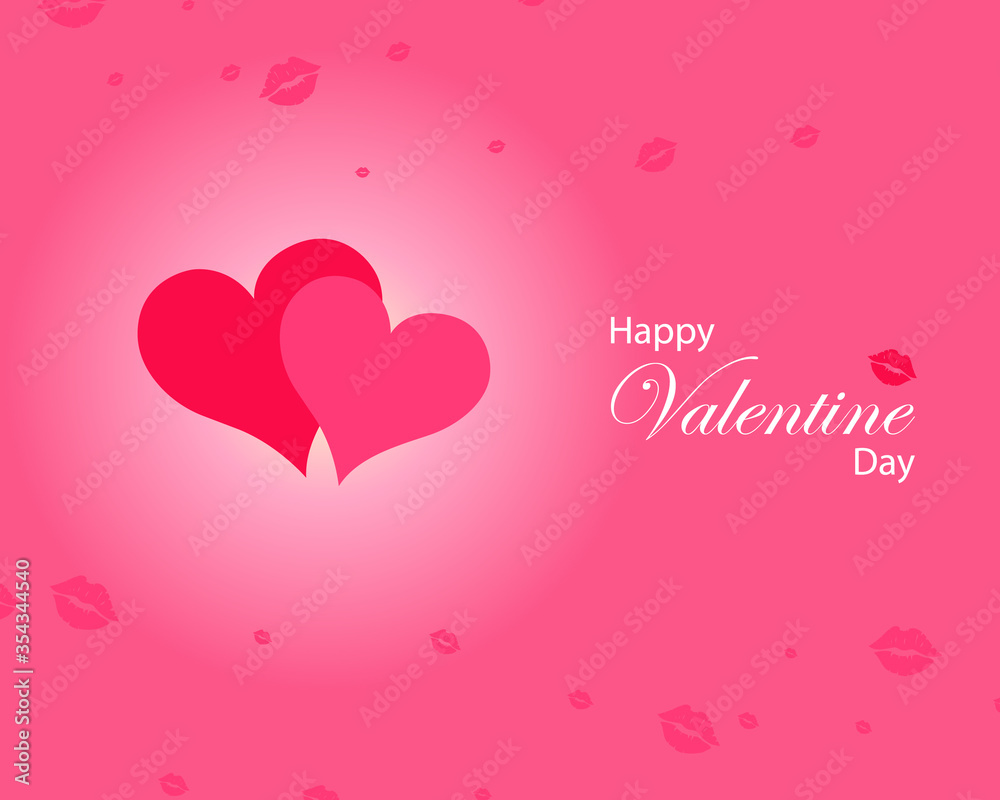 Happy Valentine Day lovely greeting banner of couple. Beautiful love wallpaper for social media and graphic post. Happy Valentine Day lovely greeting banner of couple. Beautiful love wallpaper for social media and graphic post.