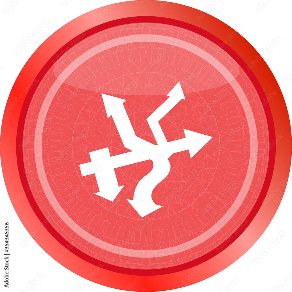 abstract lines (arrows) on web glossy icon (button) abstract lines (arrows) on web glossy icon (button)