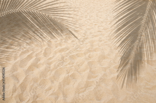 footprints on the beach sand